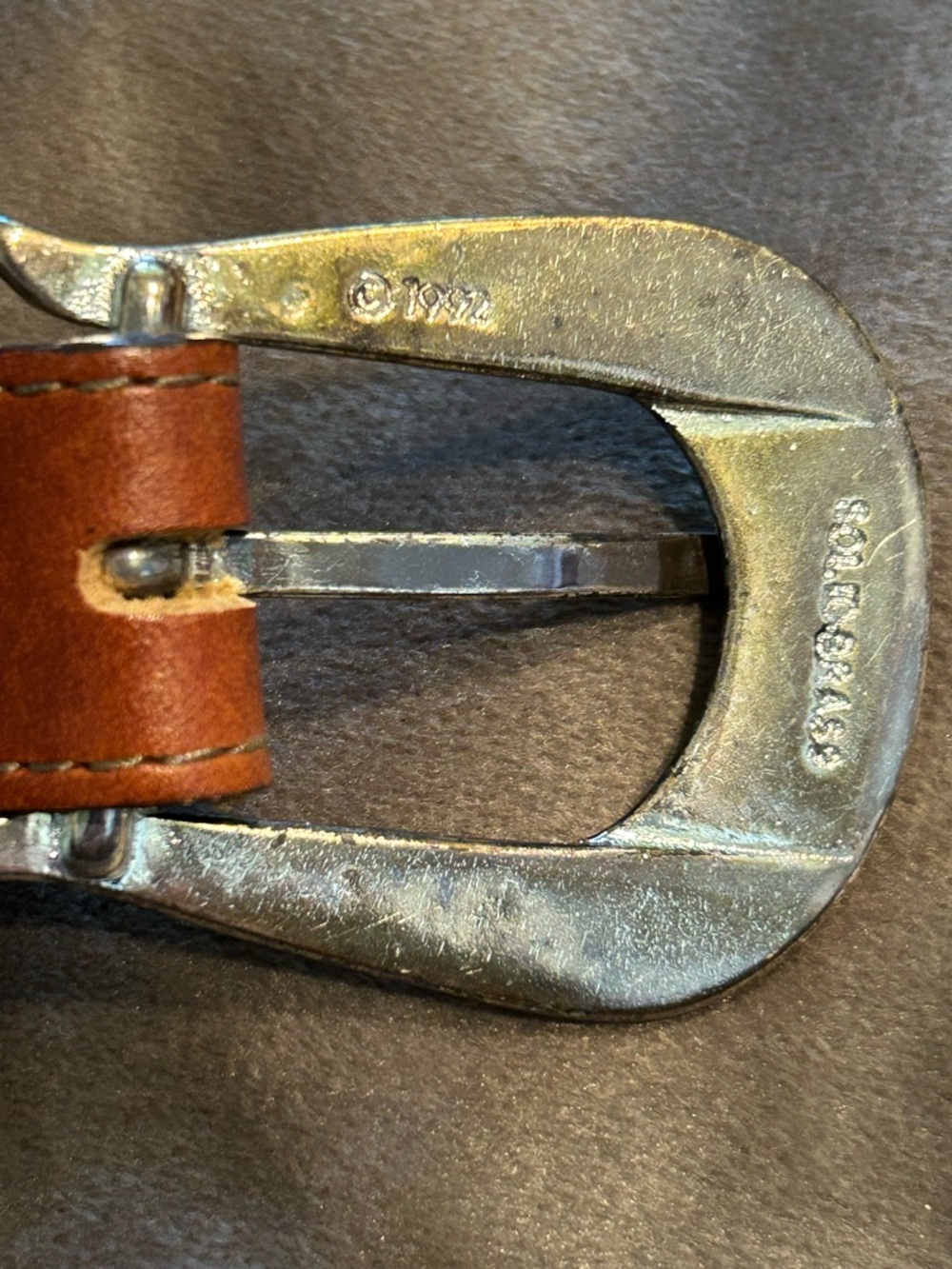 Vintage Honest By Brighton Animal Belt - Picture 11 of 13